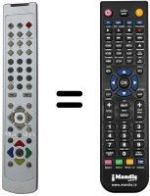 Replacement remote control FS 2605 BE