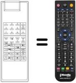 Gleichwertige Fernbedienung FS 5 / 2 TEXT