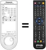 Gleichwertige Fernbedienung Panasonic HD 700