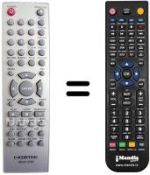 Replacement remote control HRC-0211A