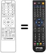 Replacement remote control ICD-3000