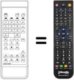 Replacement remote control JXKM