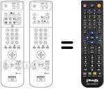 Gleichwertige Fernbedienung Sony KV-32 FC60