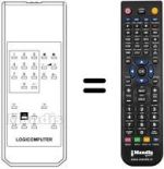 Replacement remote control LOGICOMPUTER