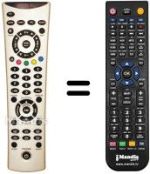 Replacement remote control Medion MD 41527