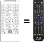 Replacement remote control MTR