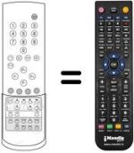 Replacement remote control Akai CT 2110