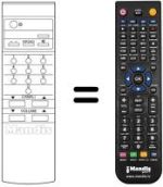 Replacement remote control RC 56