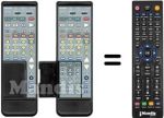 Replacement remote control RC-832