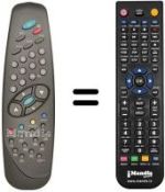 Gleichwertige Fernbedienung LG CL 21 N52X