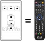 Replacement remote control RC 130