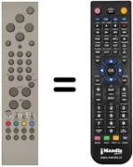 Gleichwertige Fernbedienung Vestel 17MB01 TFT