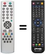 Replacement remote control Ormond OR 2897 SL