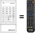 Replacement remote control RC 243