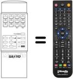 Replacement remote control RC 304