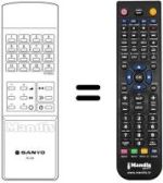 Replacement remote control RC 305