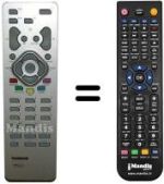 Replacement remote control Hifivox 20 LB 020 S4