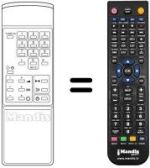 Replacement remote control RC 322