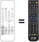 Replacement remote control RC 5404