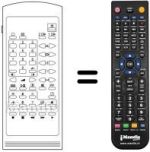 Replacement remote control RC 5540