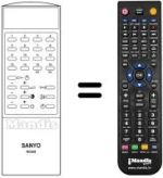 Replacement remote control RC 645