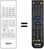 Replacement remote control RC 650