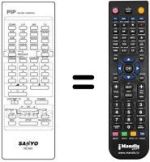 Replacement remote control RC 651