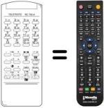 Replacement remote control RC 700 A
