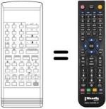 Replacement remote control RC 70 F