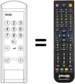 Replacement remote control RC 90