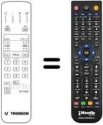 Replacement remote control Hifivox 28 DT 65 JD
