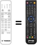 Replacement remote control Hifivox 72 DF 68 LN