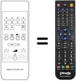 Replacement remote control RM 204