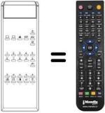 Replacement remote control Radiomarelli RM 215