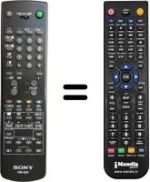 Gleichwertige Fernbedienung Sony KV-25 F1D