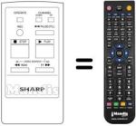 Replacement remote control RRMCG 0084 GESA