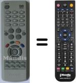 Gleichwertige Fernbedienung Samsung DTB-S 501 E