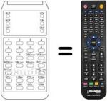 Replacement remote control SDA 200