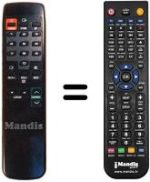 Replacement remote control SR 9000