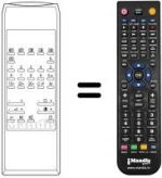 Replacement remote control TC 142