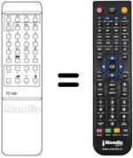 Replacement remote control TC 342
