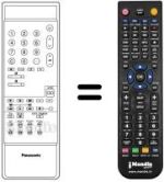 Replacement remote control TNQ 8E 0439