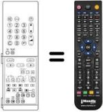 Replacement remote control TNQ 8E 0441