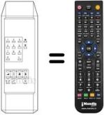 Replacement remote control TP 877