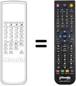 Replacement remote control TRC 013