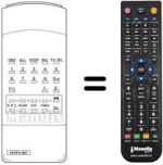 Replacement remote control TT 17
