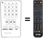Replacement remote control TT 3