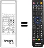 Replacement remote control TV 501