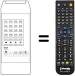 Replacement remote control PRANDONI TVC 32 PROG