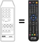 Replacement remote control UKV 116